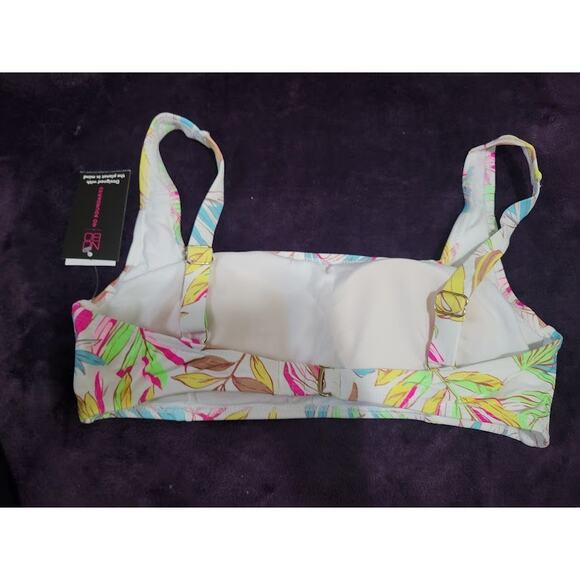 No Boundaries Multi-Color Bikini Top - Size Large - Picture 3 of 4